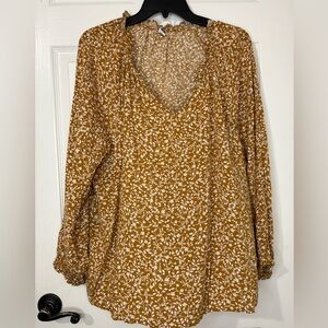 Old Navy Floral Print Blouse